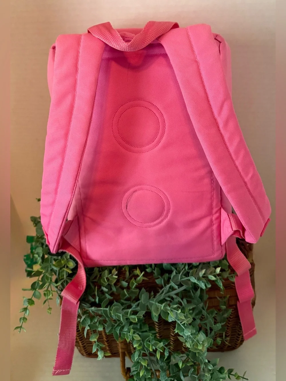 Lego Pink Brick-Style Backpack with Six Stud Pockets 2012 no longer made